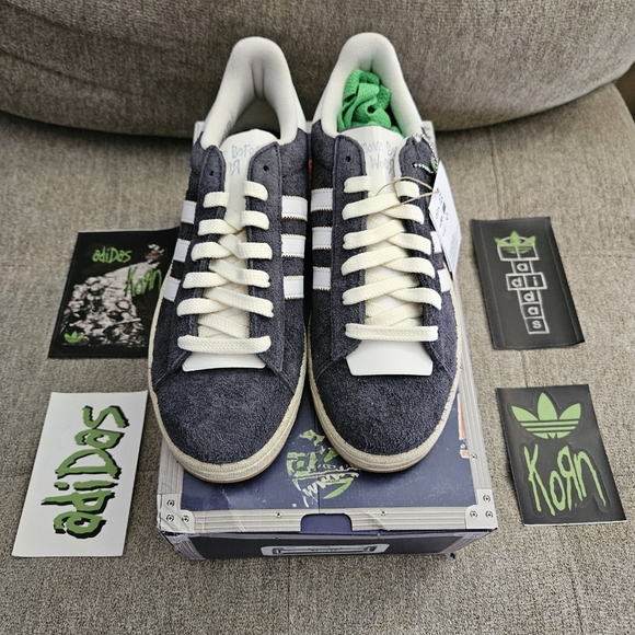 adidas gazelle silver green womens adidas Campus 00s KoRn – GlobalSneakers
